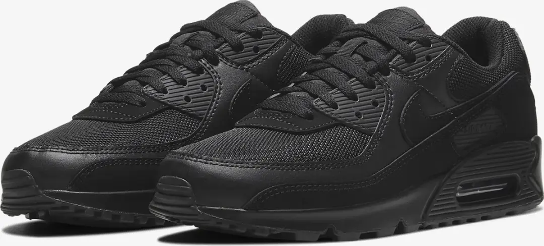 Nike Air Max 90 'Triple Black' Sneakers Heren - Maat 45