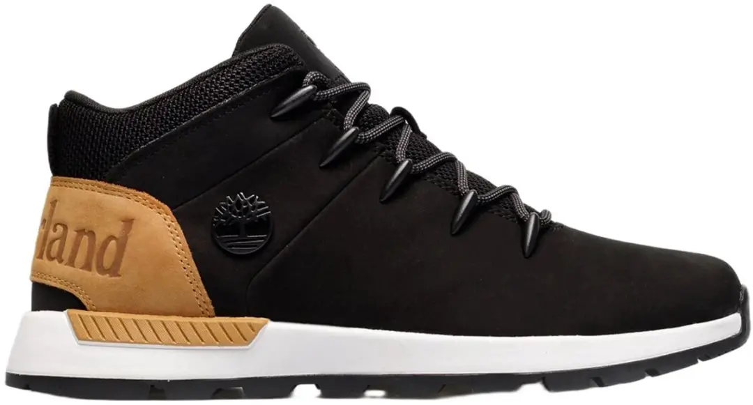 Timberland Sprint Trekker Mid Sneakers - Heren - Zwart - Maat 44,5
