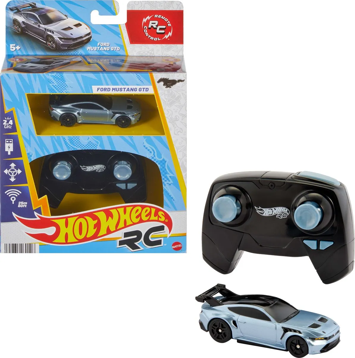 Hot Wheels Ford Mustang GTD RC 1:64