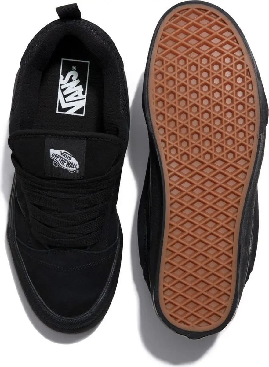 Vans Knu Skool Sneakers - 44 - Zwart