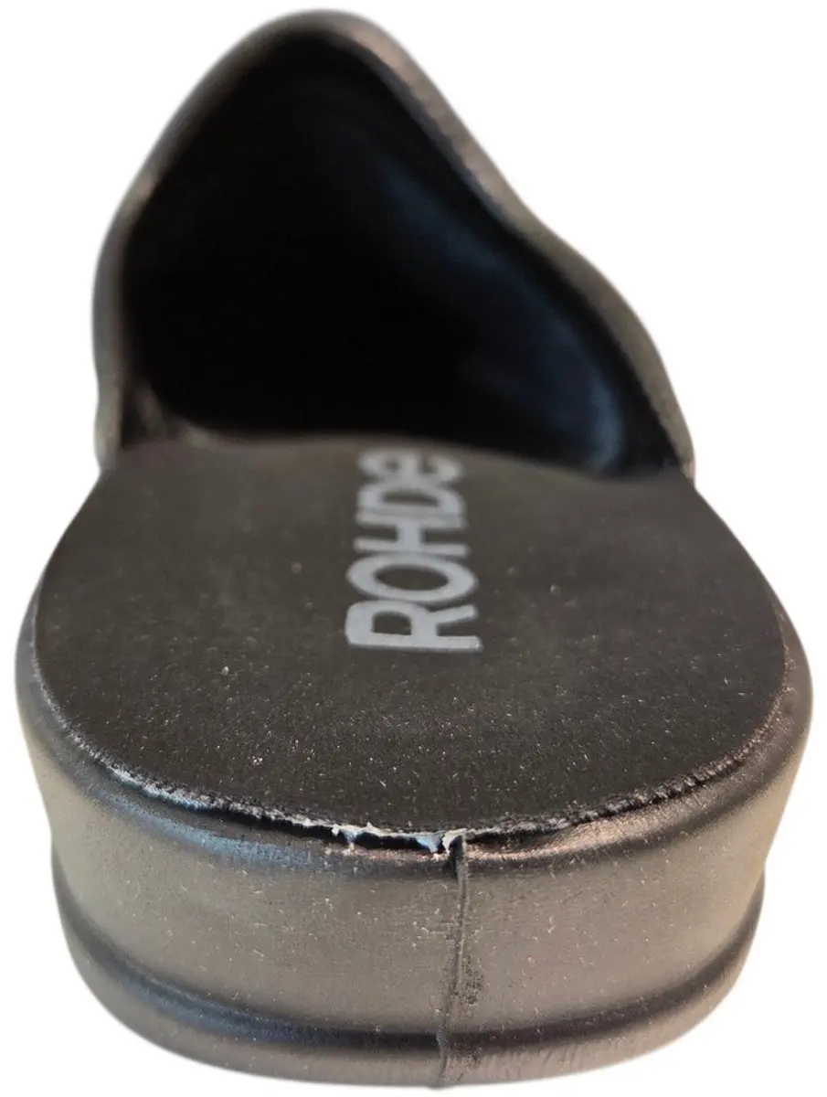 Rohde Heren Pantoffel 1552-90 - Maat 42 - Zwart