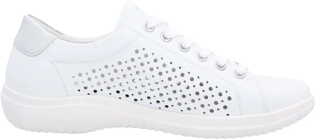 Lage sneakers van Manila-leer