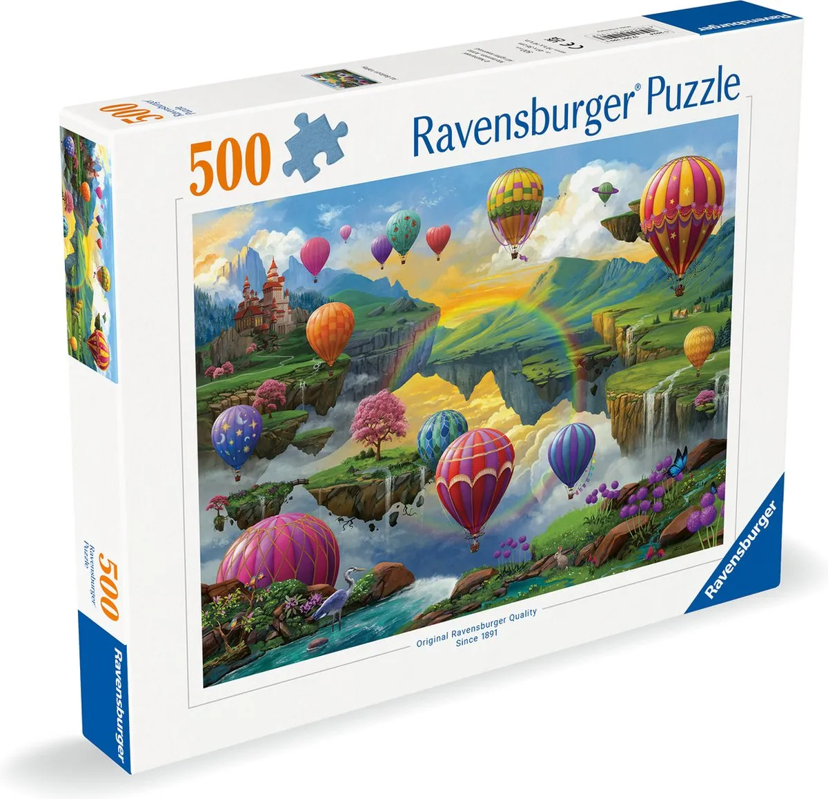 Ravensburger Air Balloon Valley Legpuzzel 500 Stuks - Multicolor