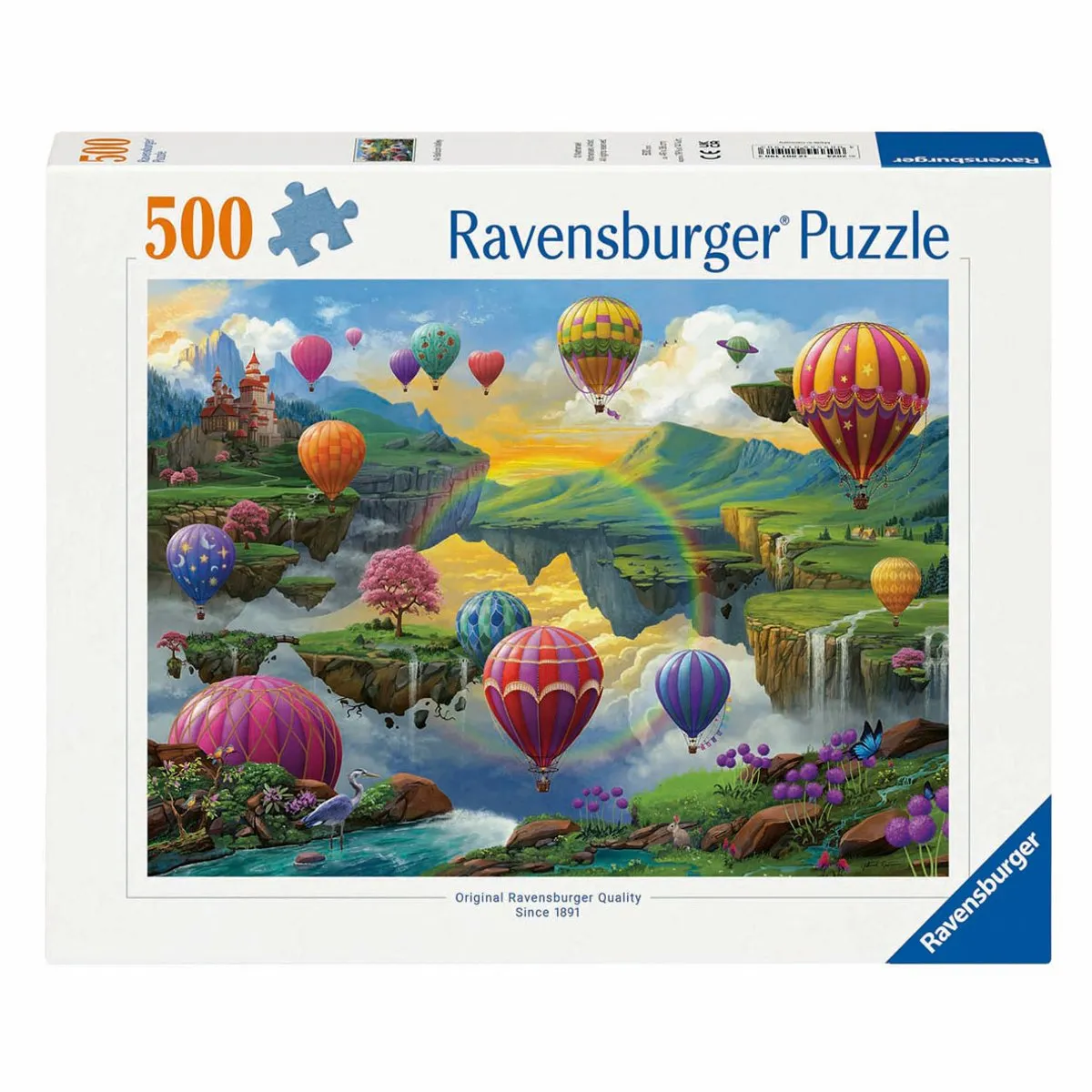 Ravensburger Air Balloon Valley Legpuzzel 500 Stuks - Multicolor