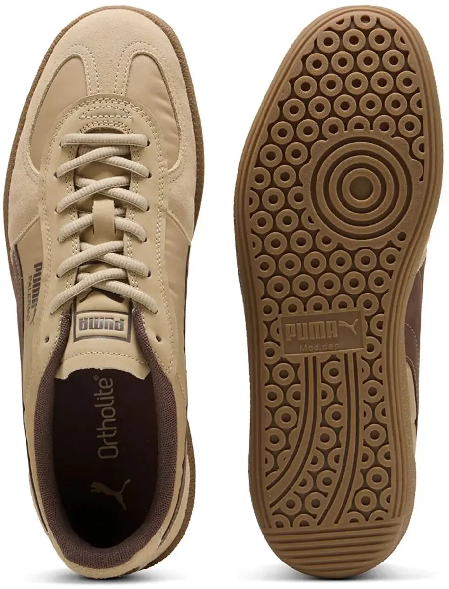 PUMA Palermo Pop Sneakers - Dames - Bruin - 39