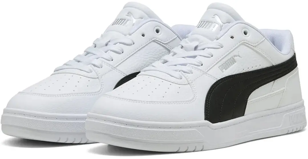 PUMA Caven III Unisex Sneakers - Puma White/Black/Silver