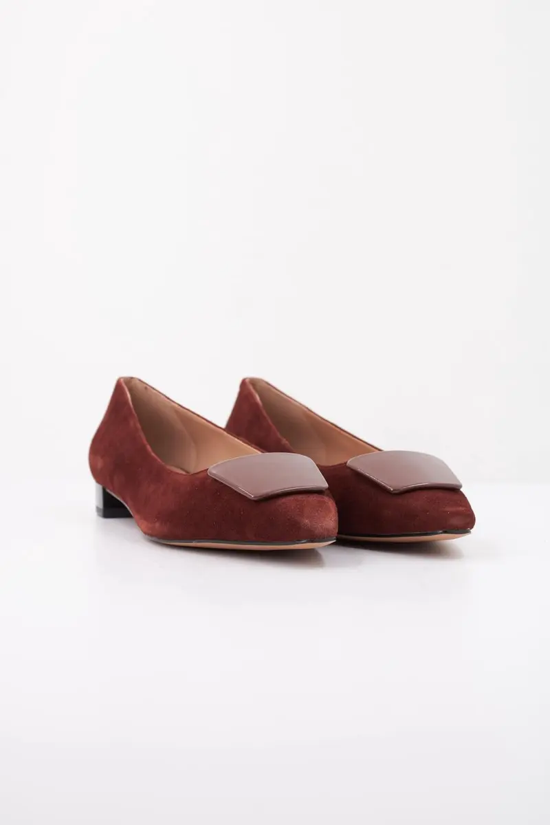 Geox Giselda15 Ballerina's - Baksteen - Maat 37