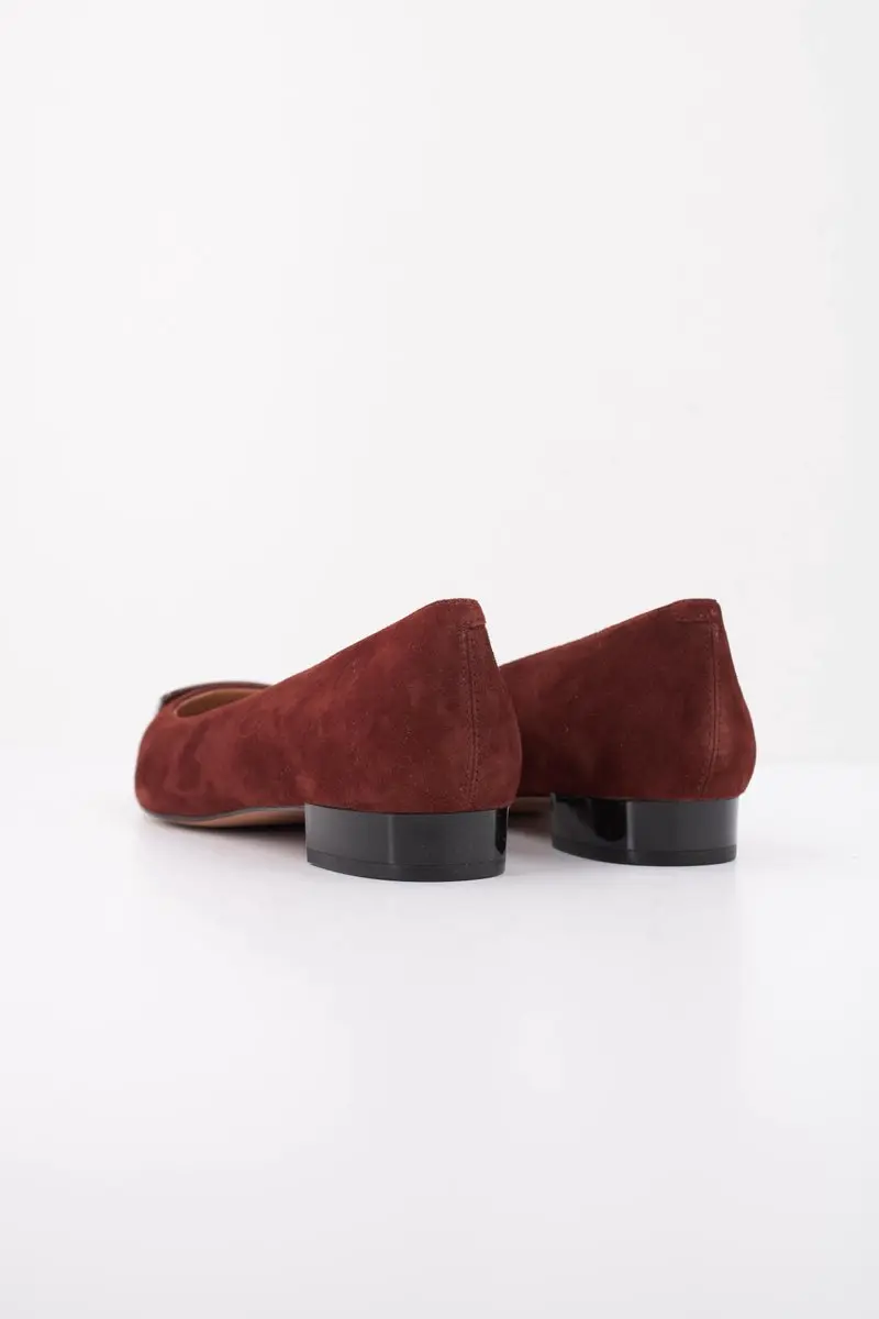 Geox Giselda15 Ballerina's - Baksteen - Maat 37