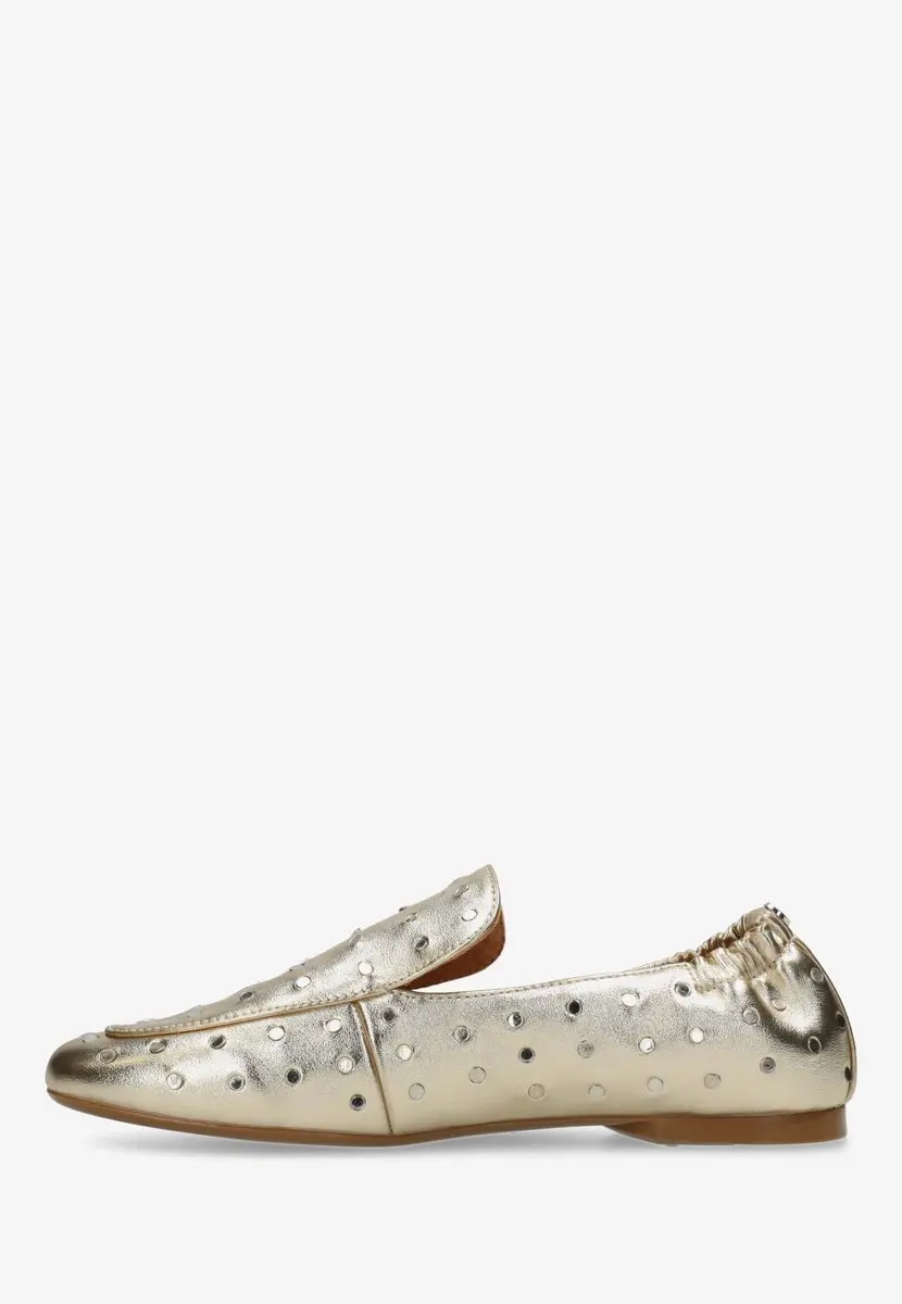 Mexx Rozy Lemon Loafer Dames - Goud - 40 - afbeelding 4 van 6