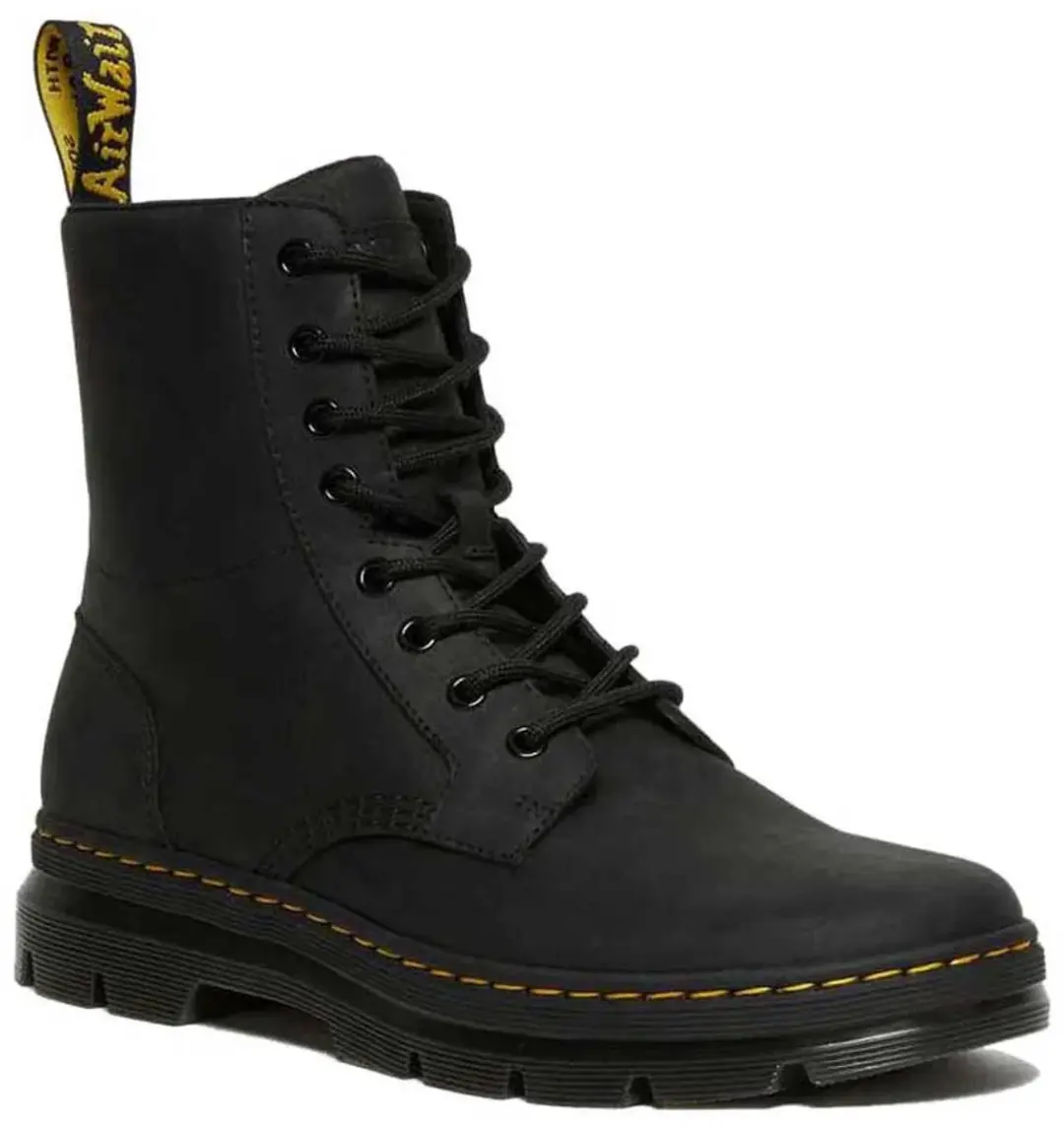 Dr Martens Combs Leather Laarzen Zwart EU 40 Man,Vrouw