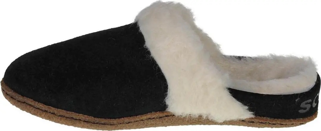 Sorel Nakiska Slide II Sloffen - 36 - Black/Natural - afbeelding 5 van 6