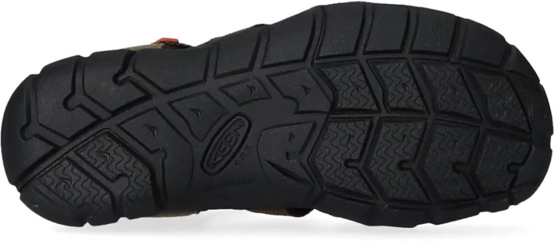 Keen Seacamp II CNX Sandalen 25/26 - Dark Olive/Gold