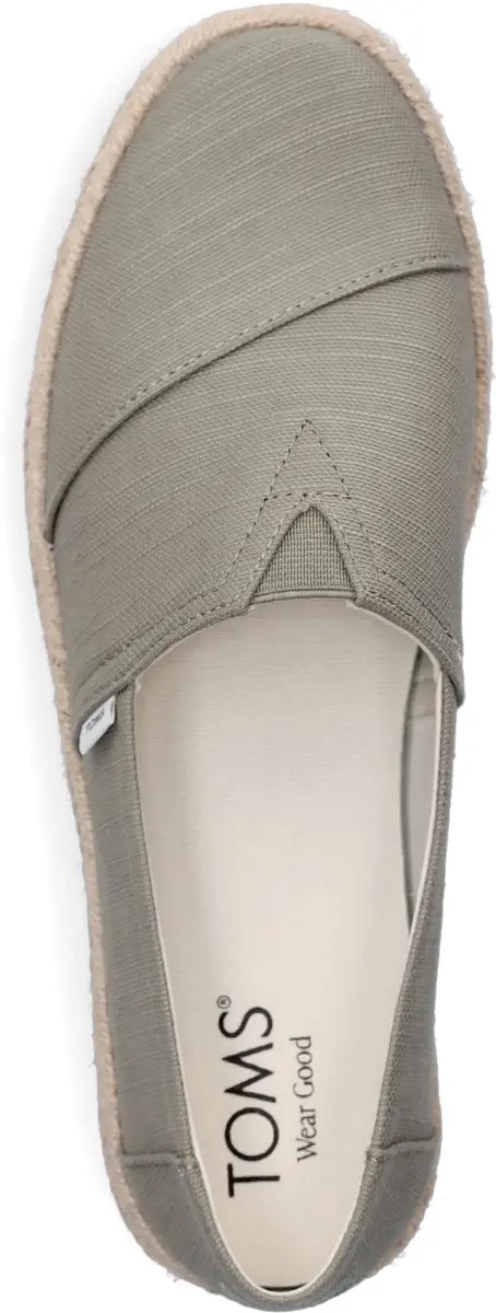 Toms Alpargata Rope 2.0 Espadrilles - Dames - Groen - Maat:43½ - afbeelding 5 van 6