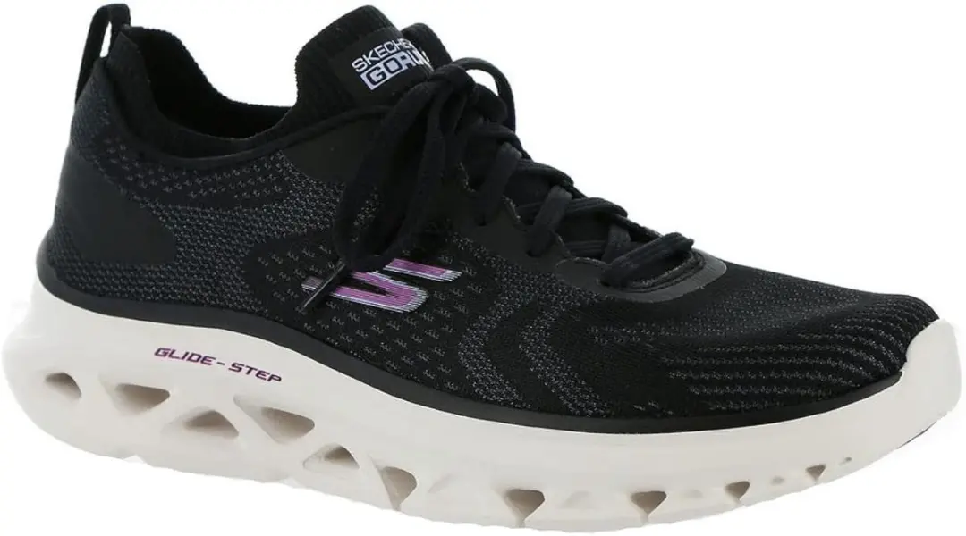 SKECHERS Dames Hardloopschoenen Zwart