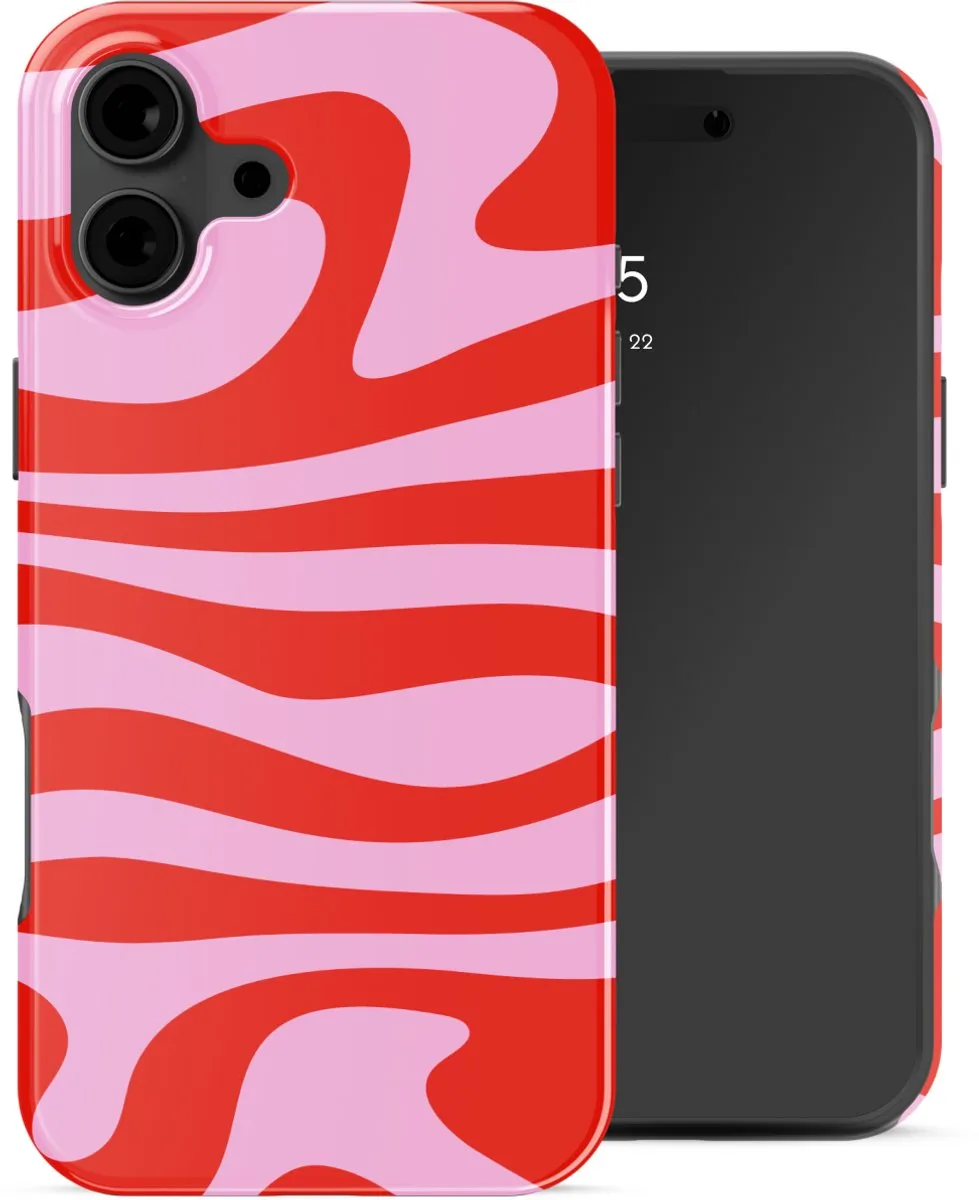 Selencia Hoesje iPhone 16 Dream Swirl Pink