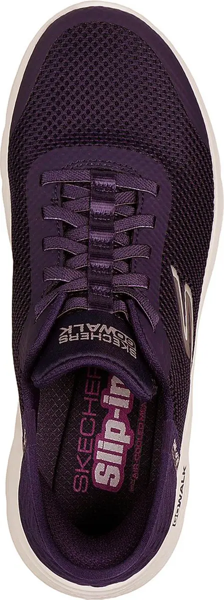 Skechers Go Walk Flex Grand Entry Slip-Ins Dames Sneakers - 39 - Paars