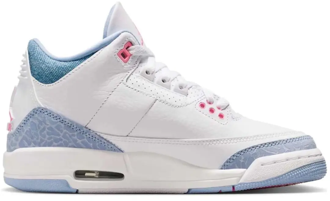 Jordan 3 Retro White Cobalt Bliss (GS)