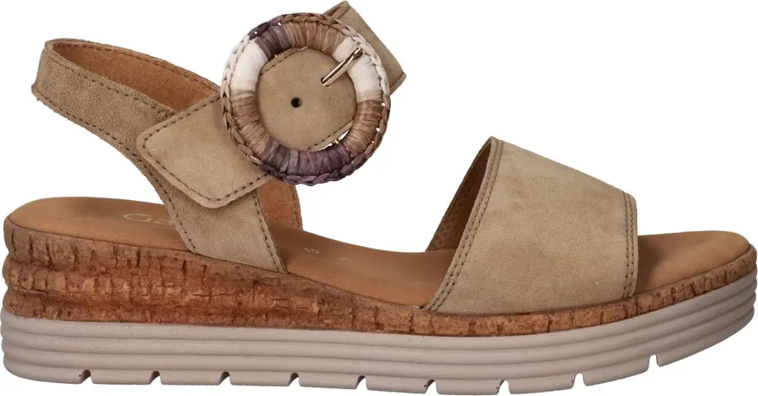 Gabor Damen Sandalette Genua in sand
