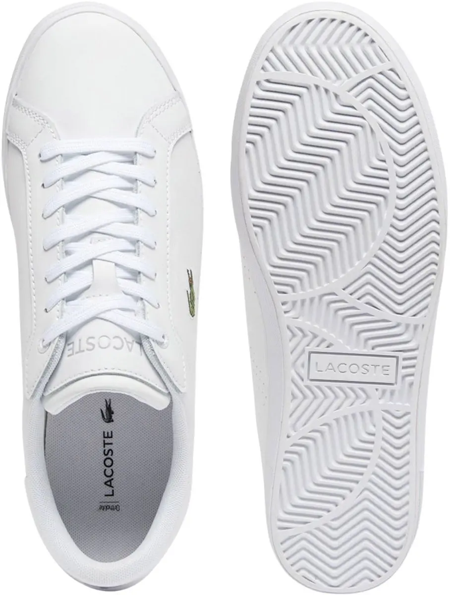 Lacoste Powercourt 125 Sneakers Heren - Wit - Maat 42.5