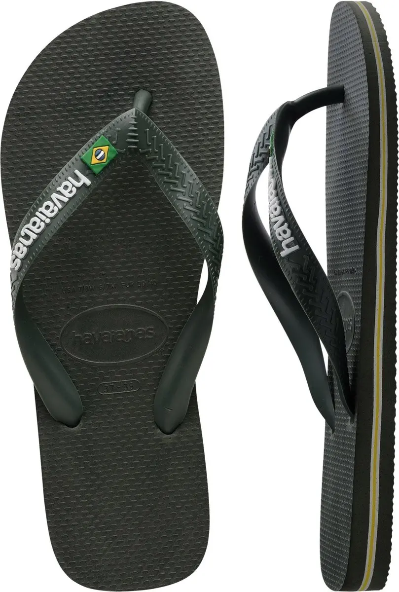Havaianas Brasil Teenslipper Groen
