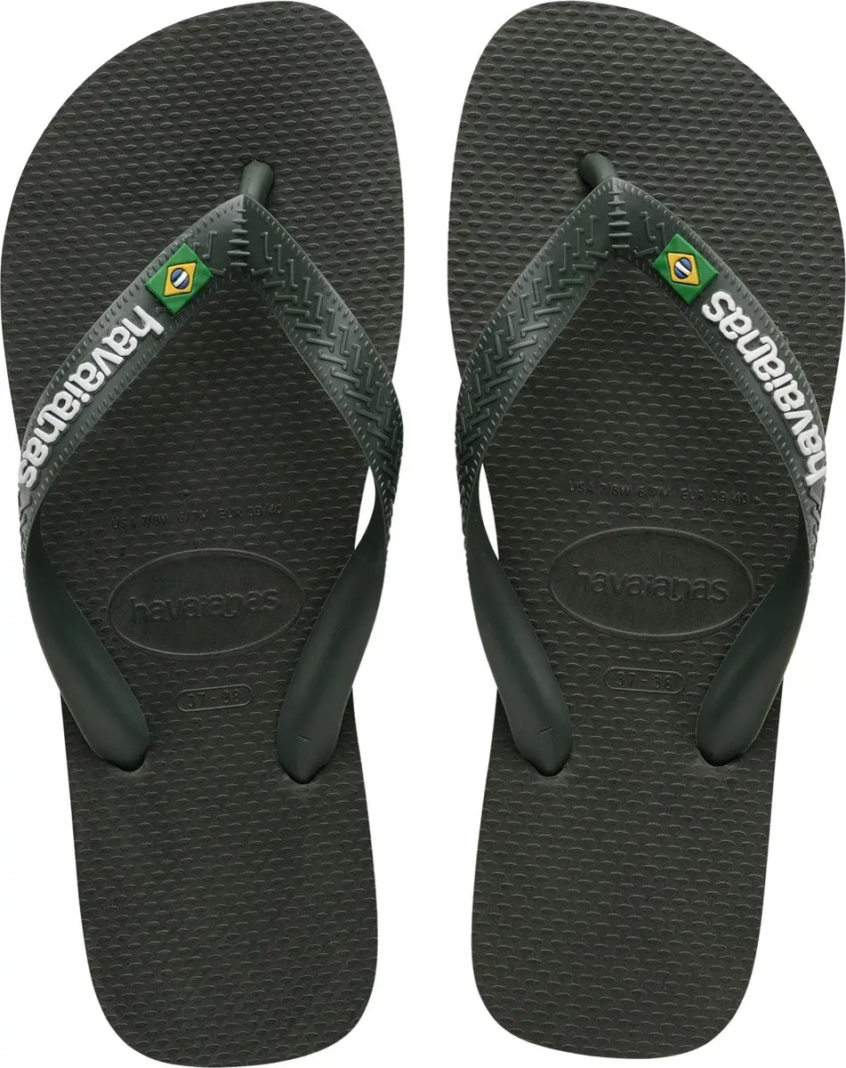Havaianas Brasil Teenslipper Groen
