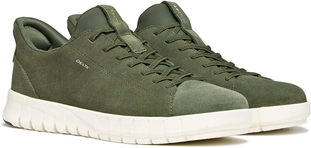 Geox Heren Sneaker Flextride Plus Fast In Sneaker U65MAA 00022 C3704 Musk