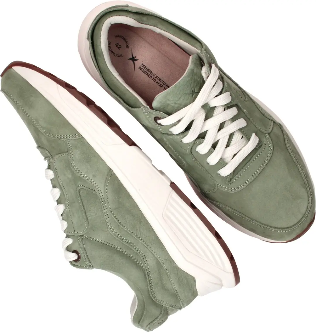 Xsensible Golden Gate Stretchwalker Sneakers - Heren 40 - Groen
