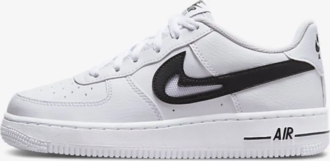Nike Nike Air Force GS 1 White Black DR7889 100