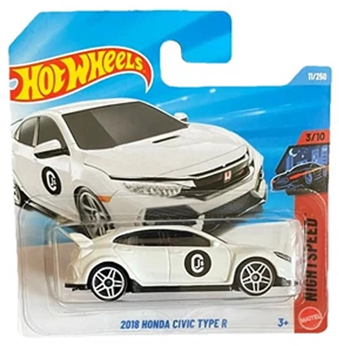 Hot Wheels Honda Civic Type R 21A Short Card