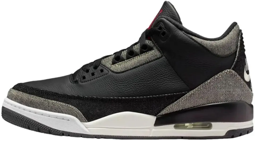 Air Jordan 3 x Levi's® 'Black and White' maat 45.