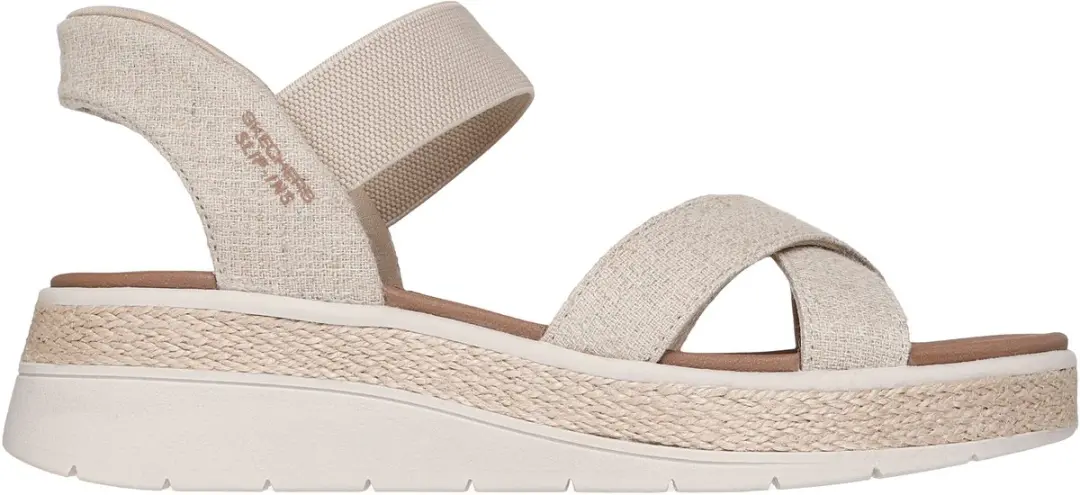 SKECHERS BOB'S WOMENS 114417W-NAT, 114417W-NAT, Female, Beige
