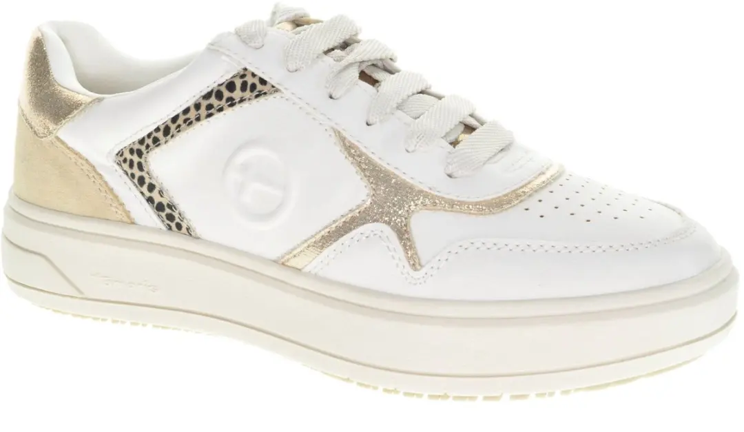 Tamaris Sneaker White Animal Combination maat 36