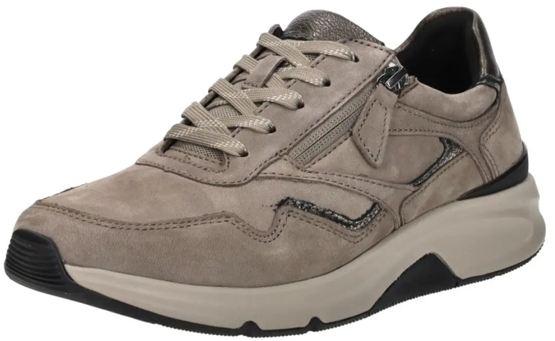 Gabor Rollingsoft Veterschoenen 37 - Taupe