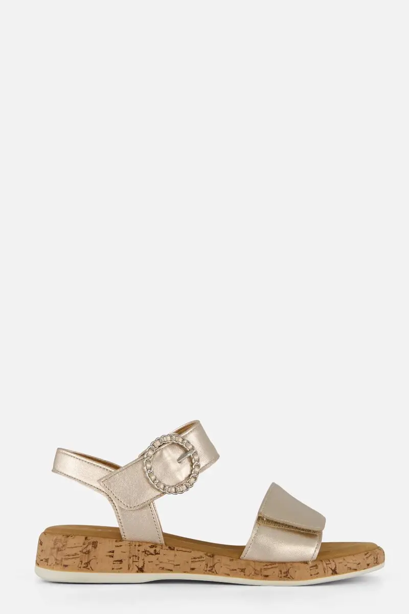 Gabor Sandalen beige Leer