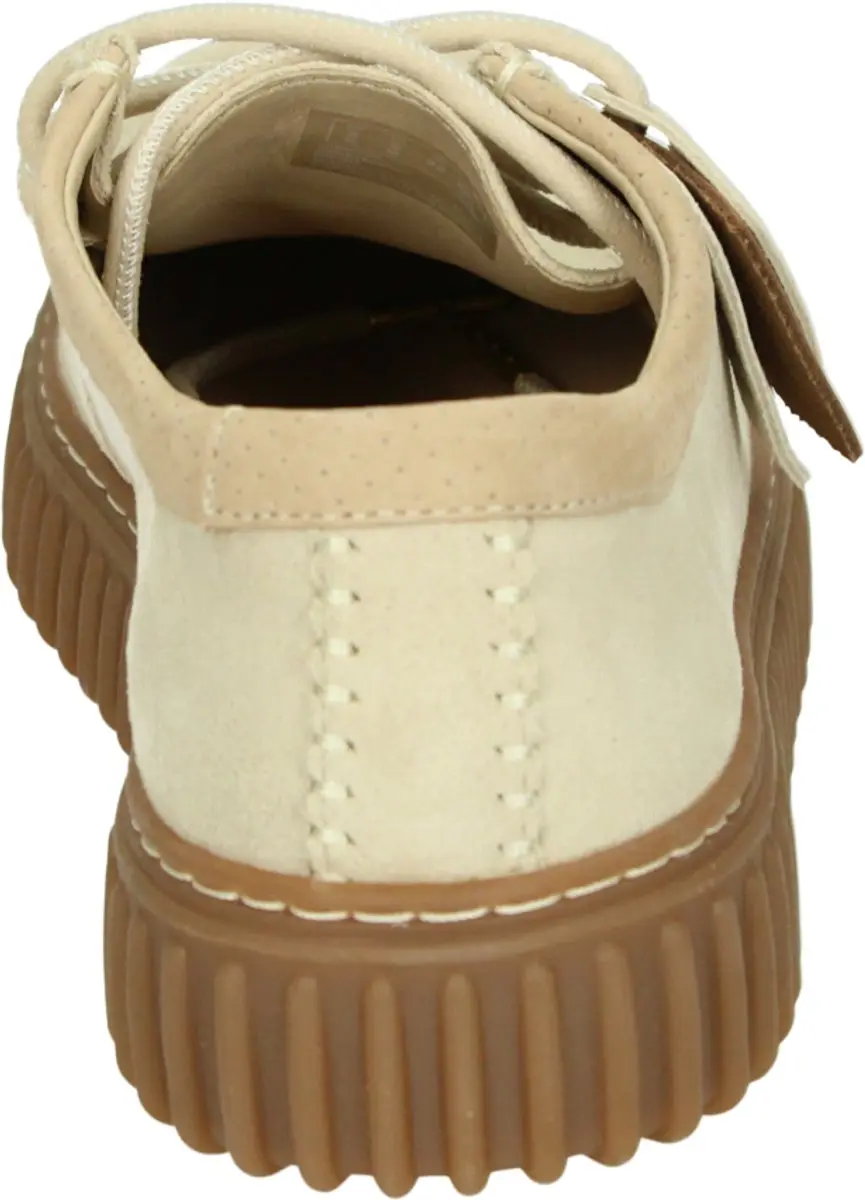 Clarks Torhill Lo Heren Sneakers - Wit/Beige 43.5