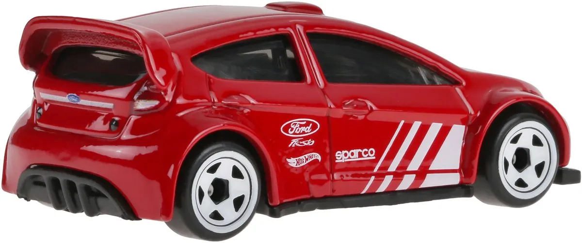 Hot Wheels 1/64 JKX58 Ford Fiesta - Rood