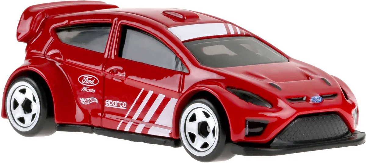 Hot Wheels 1/64 JKX58 Ford Fiesta - Rood