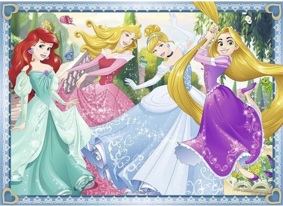 Ravensburger Disney Princess Puzzel 4-in-1 100 Stuks - Multicolor