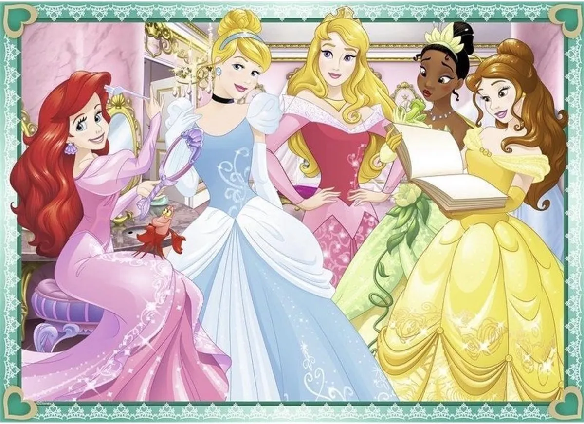 Ravensburger Disney Princess Puzzel 4-in-1 100 Stuks - Multicolor