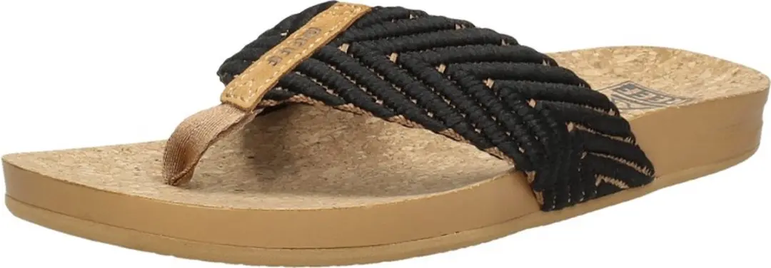 Reef Cushion Strand Teenslipper CI3773 - Maat 36 - Zwart/Bruin - afbeelding 5 van 6