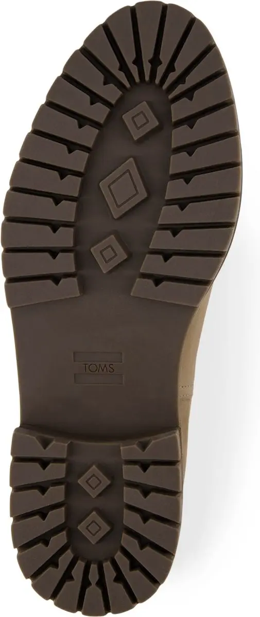 TOMS Bennet Dames Enkellaarsjes - Natuurlijk - 38.5