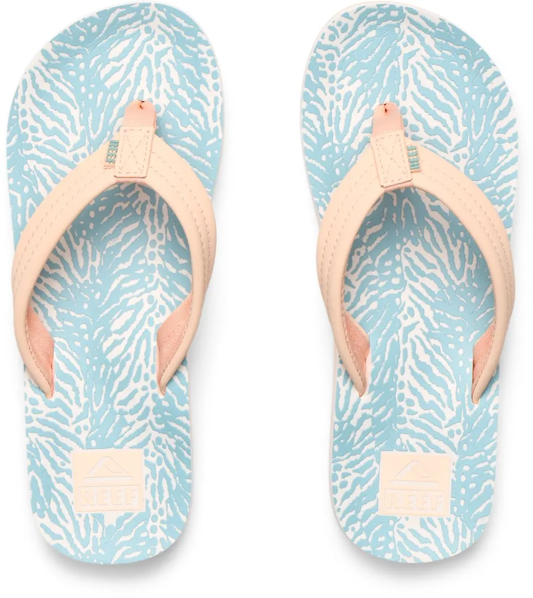 REEF KIDS AHI Peach/blue/animal-33