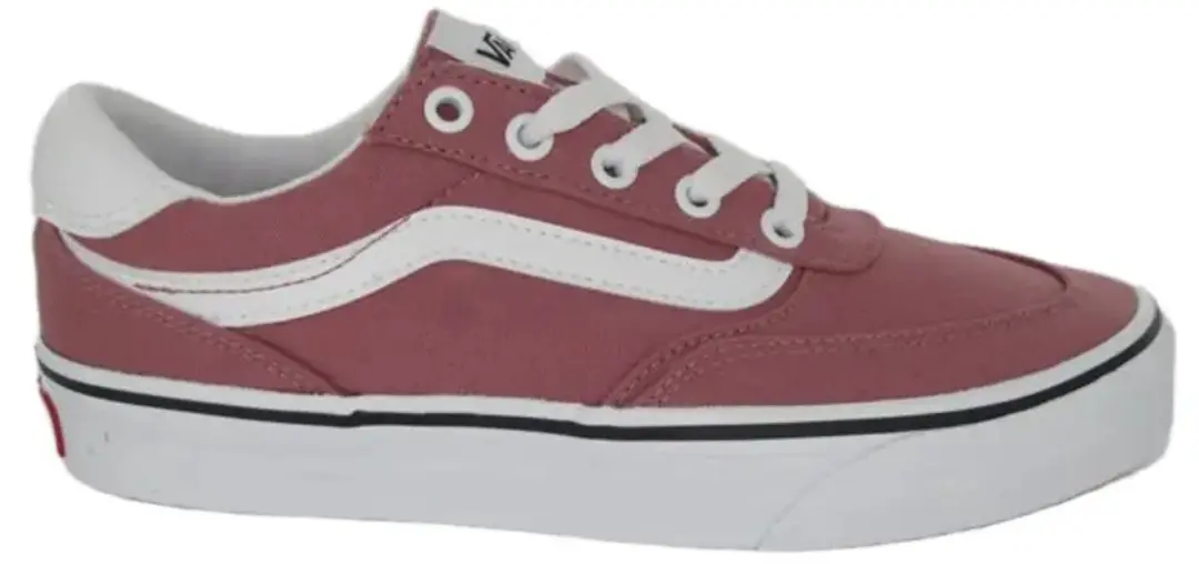 Vans brooklyn ls in de kleur roze.