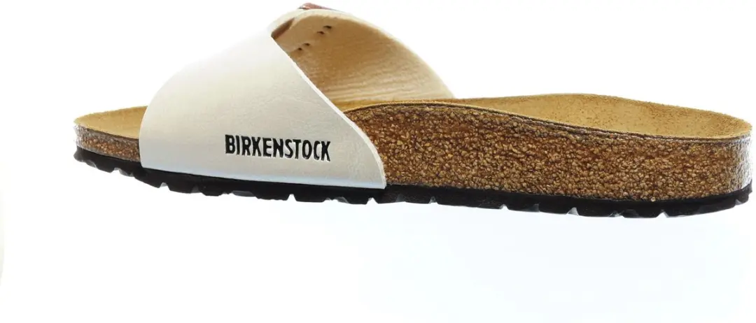 Birkenstock Madrid Slides Dames - Maat 40 - Pearl White