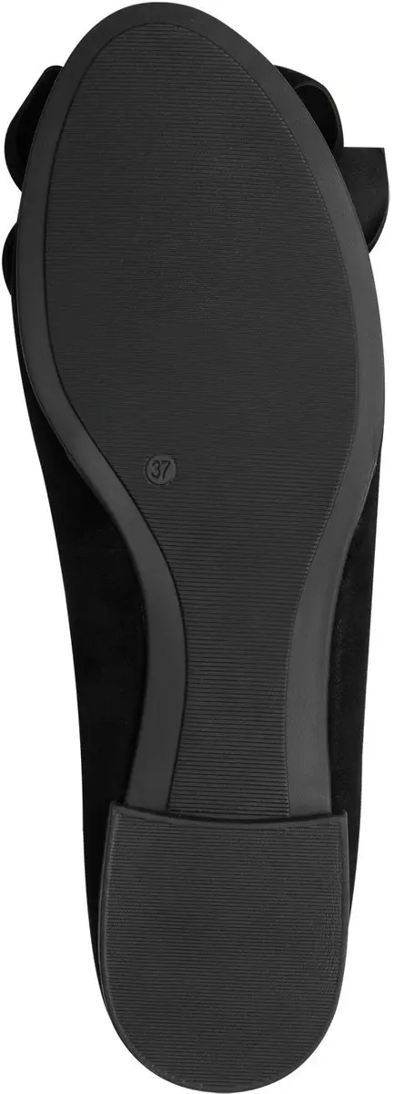 Tamaris leren ballerina 1-22141-44 001 dames schoenen zwart