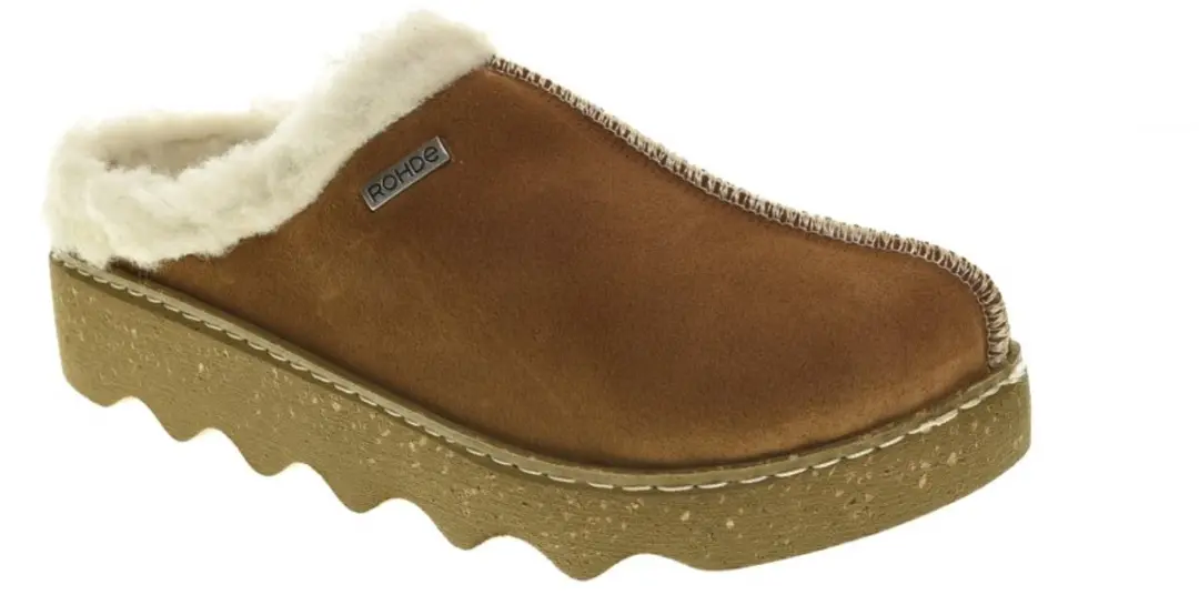 Rohde Foggia-D Dames Pantoffel - Cognac - Maat 39
