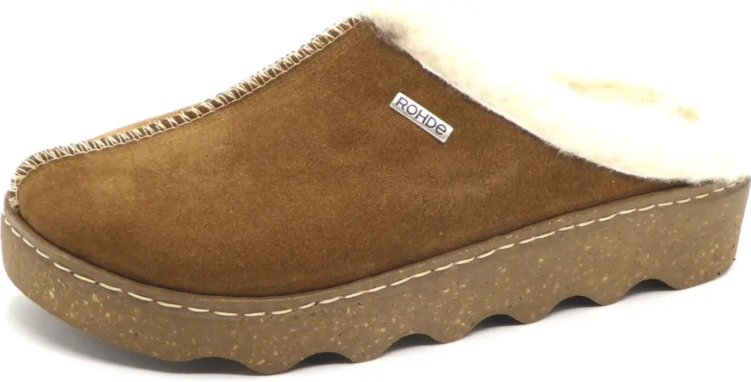 Rohde Foggia-D Dames Pantoffel - Cognac - Maat 39