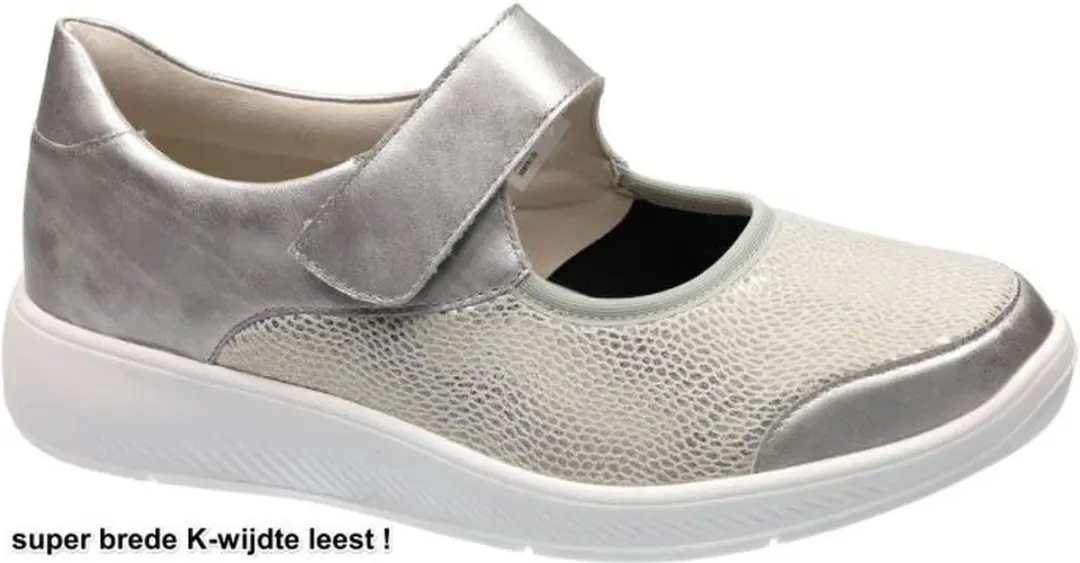 Solidus Kalea Ballerina's Mocassins 36.5 - Zilver