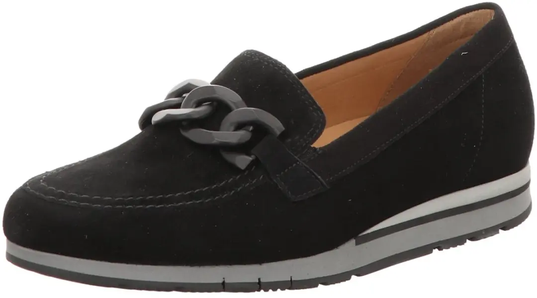 GABOR-dames-instapper-art 72.415 47 -zwart-nubuck