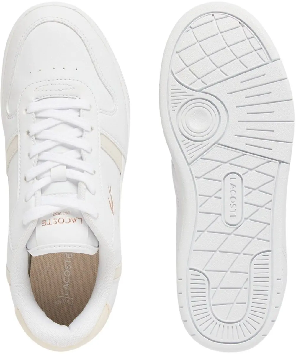 Lacoste T-Clip Set Sneakers Junior 37 - Wit/Beige